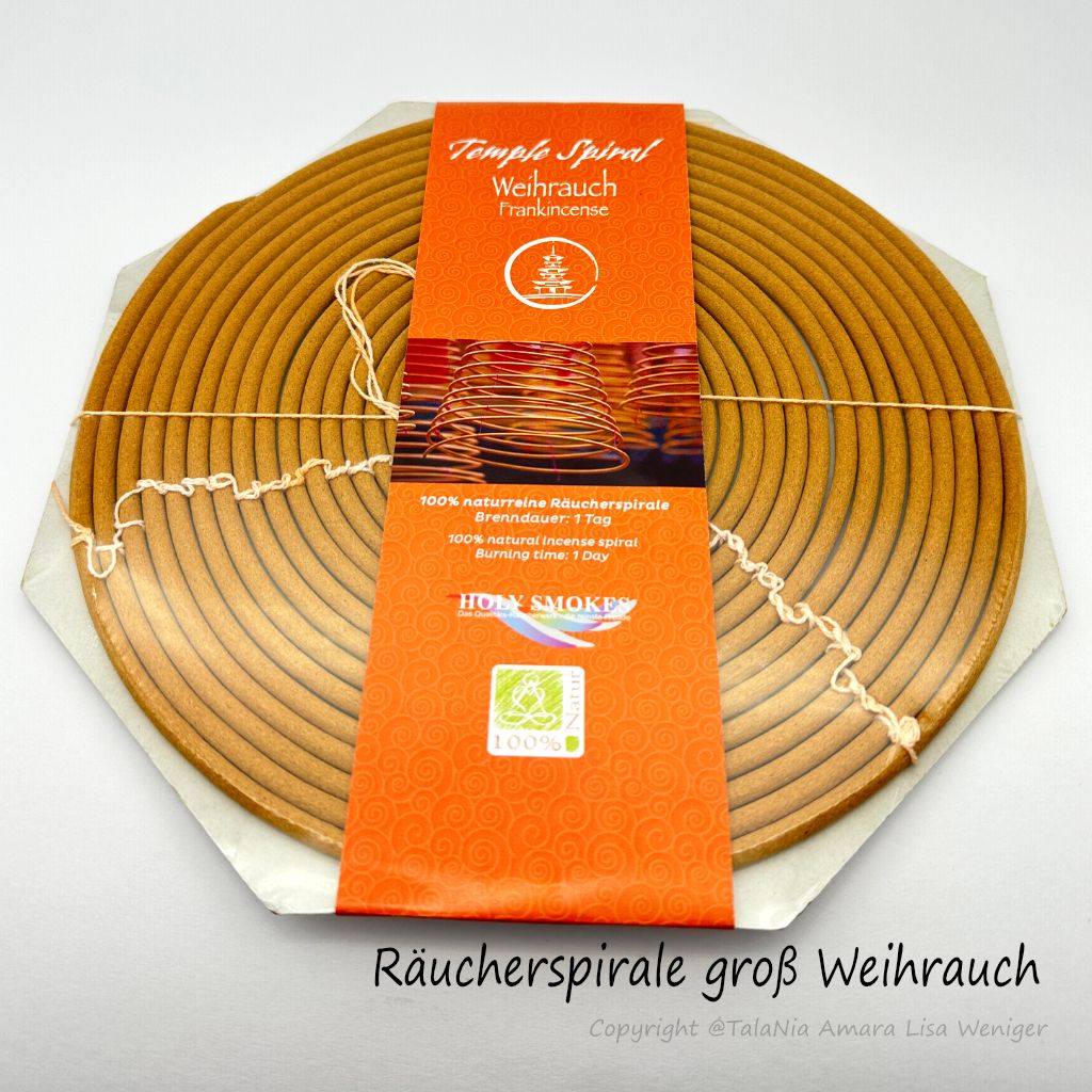 Räucherspirale Weihrauch Produktbild TalaNia